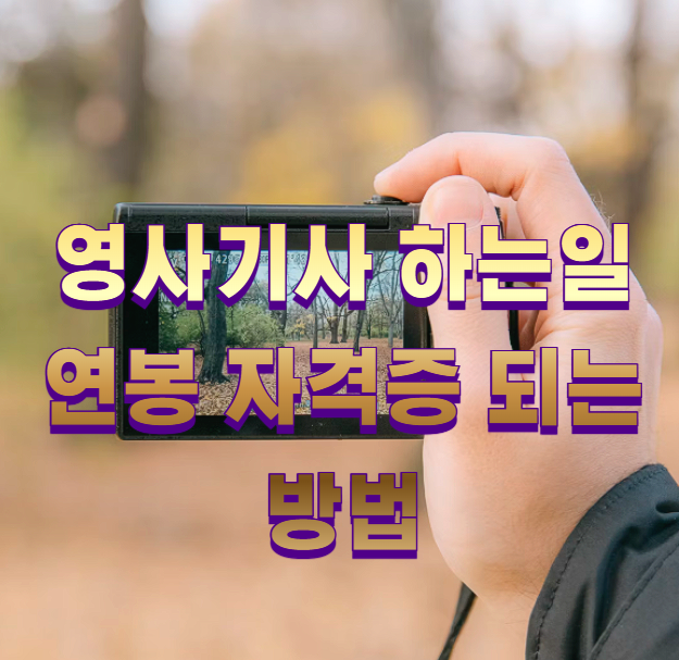 영사기사 하는일 연봉 자격증 되는방법