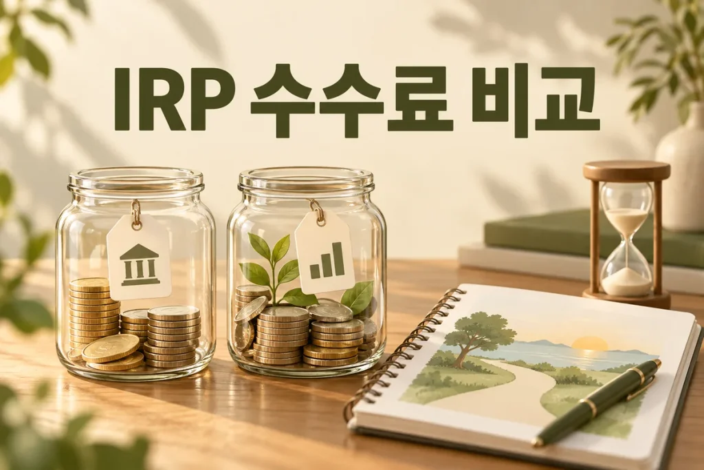IRP 수수료 비교 방법, 계좌 관리비와 투자상품 비용을 따로 보는 이유