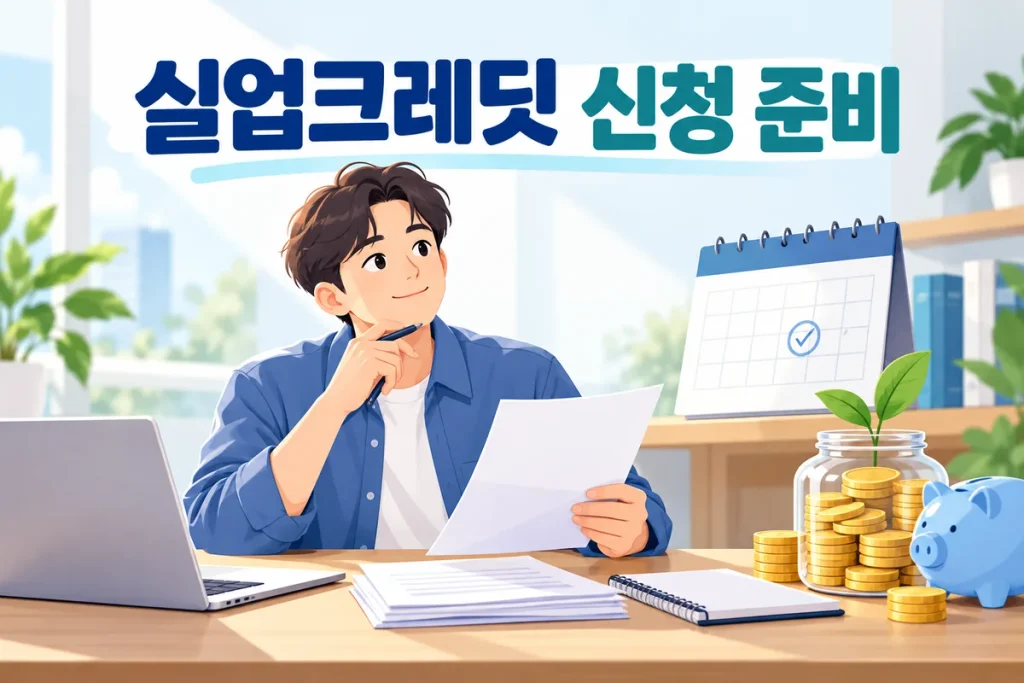 실업크레딧 신청 준비, 구직급여 받는 동안 국민연금 가입기간 챙기는 법