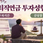 퇴직연금 투자성향 진단, 상품 매수 전 위험등급과 투자기간 확인